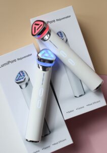 масажери для чутливої ​​шкіри 3‑in‑1 Lumipore Serum Booster